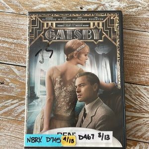 3/$15 u pick dvds📀or 1 for $9~ The Great Gatsby